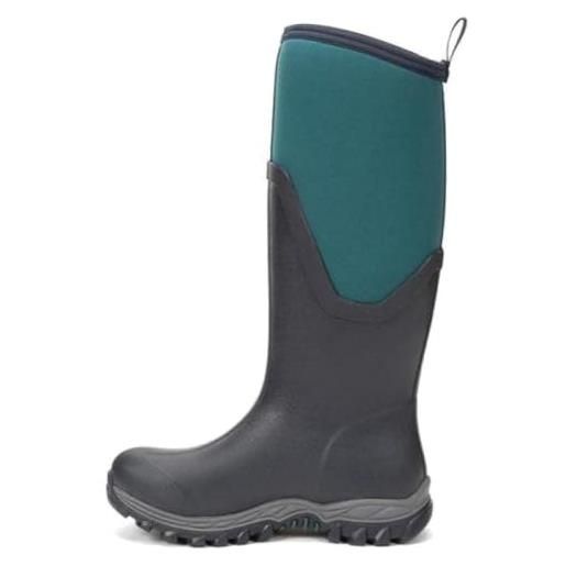 Muck Boots arctic sport ii tall, stivali di gomma donna, rosa (black/pink), 42 eu