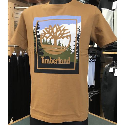 TIMBERLAND outdoor graphic t - bianco