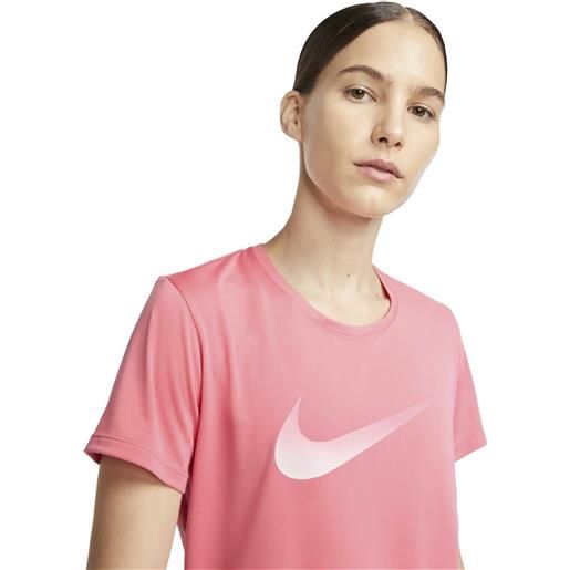 Nike t-shirt swoosh dri-fit - rosa