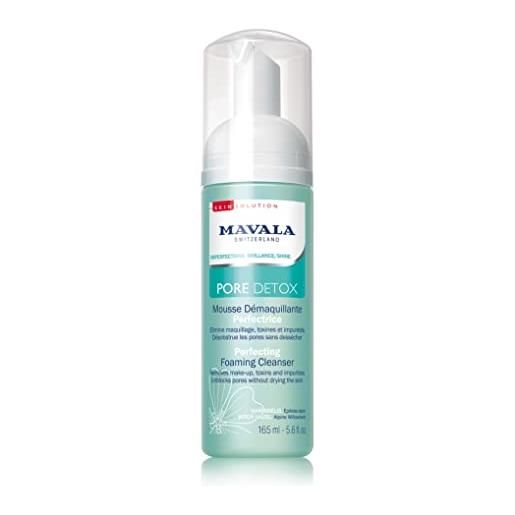 Mavala - schiuma detergente per il viso purificante - con epilobo alpino e acqua di amamelide - pelle soggetta alle imperfezioni
