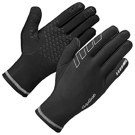 GripGrab insulator cycling gloves - thin fullfinger liner undergloves for the transition-season - long breathable inner