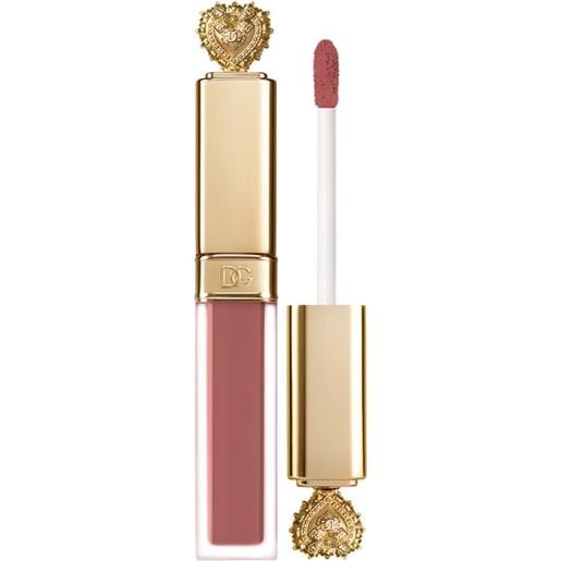 Dolce & Gabbana devotion lipstick - rossetto liquido in mousse 105 - rispetto