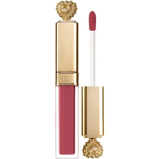 Dolce & Gabbana devotion lipstick - rossetto liquido in mousse 200 - gratitudine