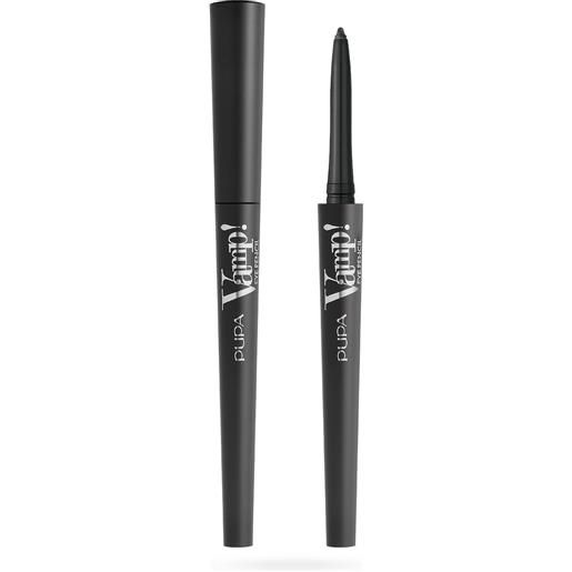 Pupa vamp!Eye pencil matita waterproof 2 in 1 eyeliner e kajal 0.35g iconic black 100