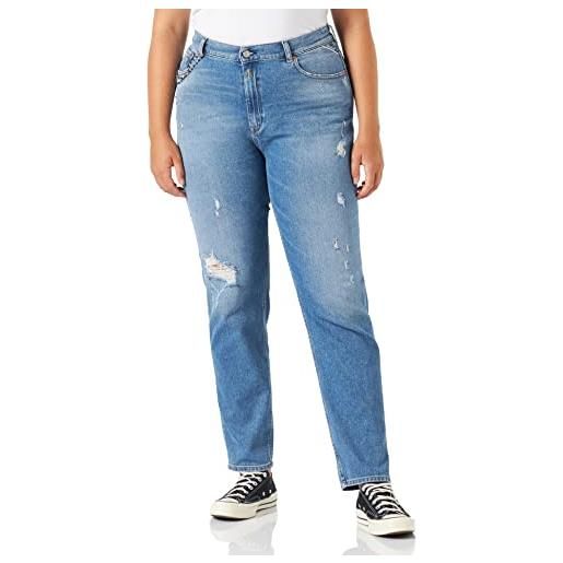 Replay kiley jeans, 009 medium blue, 2328 donna
