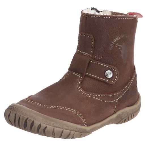 Nol mini fjord ch, scarpe primi passi bambino, marrone (braun (marron foncé), 26