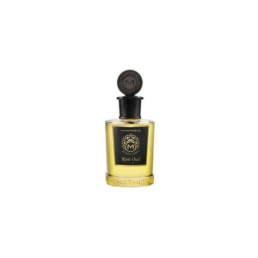 Monotheme fragranza unisex black label rose oud eau de parfum 100 ml