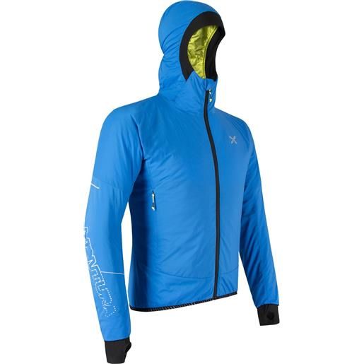 MONTURA alp race jacket celeste/verde lime