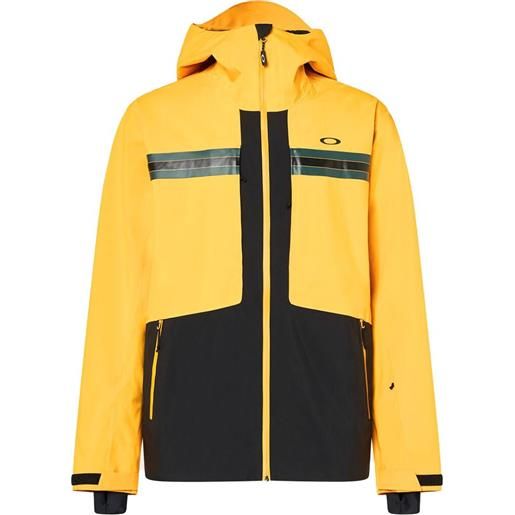 Oakley Apparel tc reduct earth shell jacket giallo l uomo