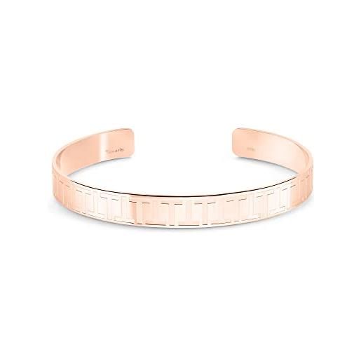 Tamaris bracciale tj-0376-b-65 ip oro rosa, 6,5, acciaio inossidabile, senza gemme