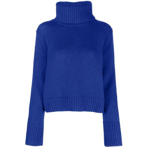 Polo Ralph Lauren maglione a collo alto - blu