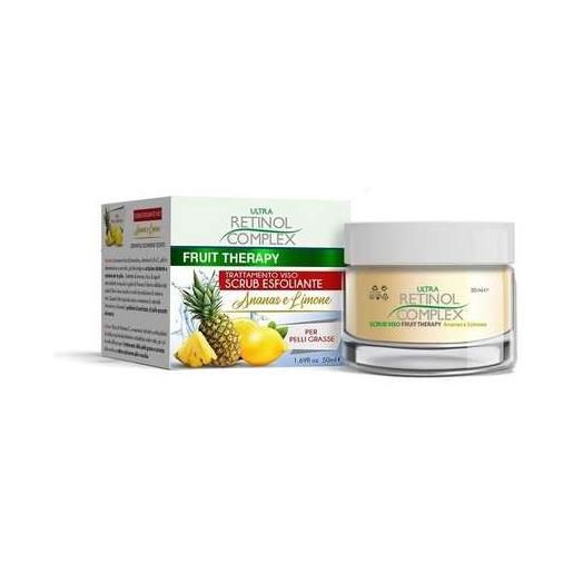 RETINOL COMPLEX scrub viso fruit ananas & limone - pelli grasse 50ml