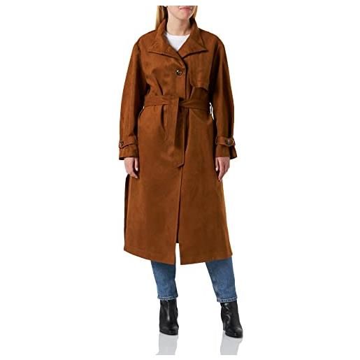 Sisley trench coat 2cf6ln024, brown 30d, 40 donna