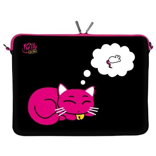 Digittrade kitty to go ls143-13 mac. Book sleeve laptop neopren case custodia portatile borsa involucro protettivo 33,8cm (13,3 pollice) nero