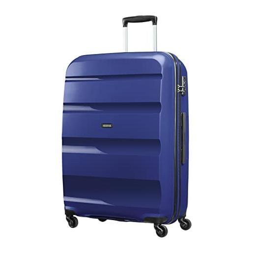American Tourister bon air - spinner l, valigia, 75 cm, 91 l, blu (midnight navy)