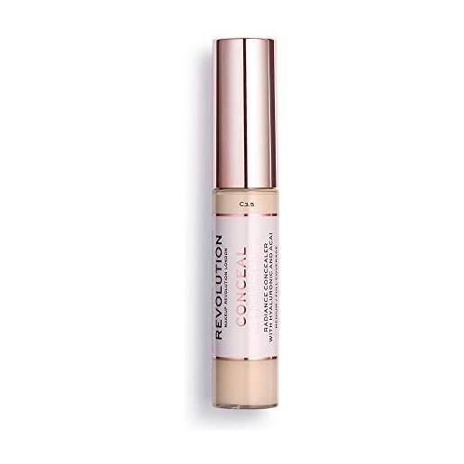 Makeup Revolution, correttore conceal & hydrate, c5.5, 13ml