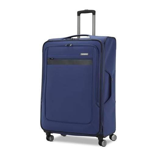 Samsonite ascella 3.0 softside bagaglio espandibile con ruote spinner, blu zaffiro, co exp spinner, ascella 3.0 softside - bagaglio espandibile con mulinello