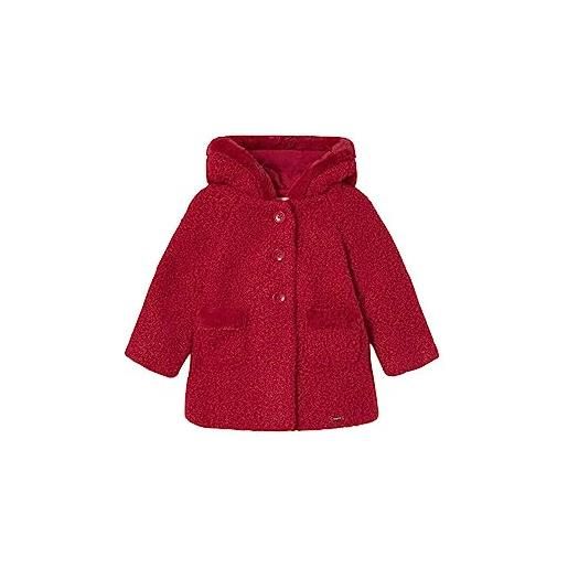 Mayoral cappotto riccio per bimba rosato 24 mesi (92cm)