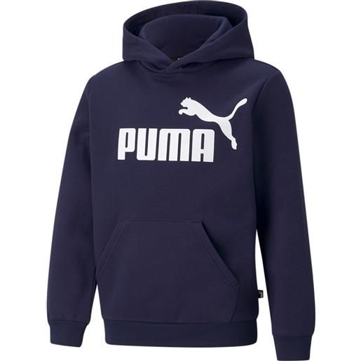 Puma ess big logo hoodie felpa cappuccio ragazzi 5-16a Puma cod. 586965