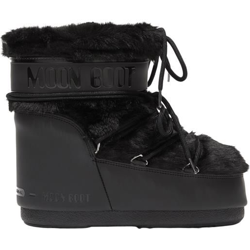 MOON BOOT icon low faux fur doposci donna