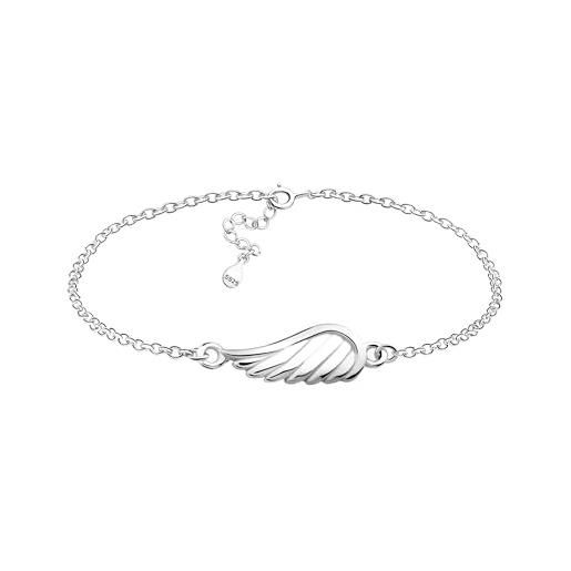 Sofia Milani - bracciale da donna in argento 925 - ciondolo a piuma ala - 30239