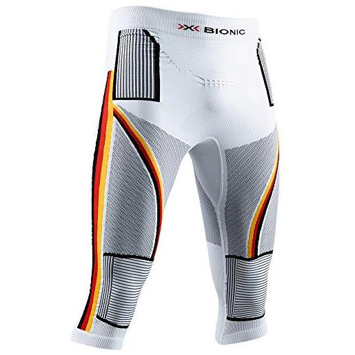 X-Bionic energy accumulator 4.0 patriot 3/4 de, pantaloni funzionali uomo, germany, l