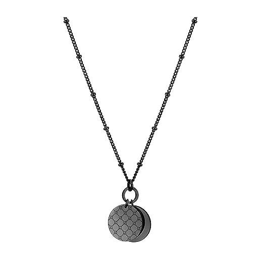 Tamaris collana tj-0500-n-45 ip black, 45 cm, acciaio inossidabile, nessuna pietra preziosa