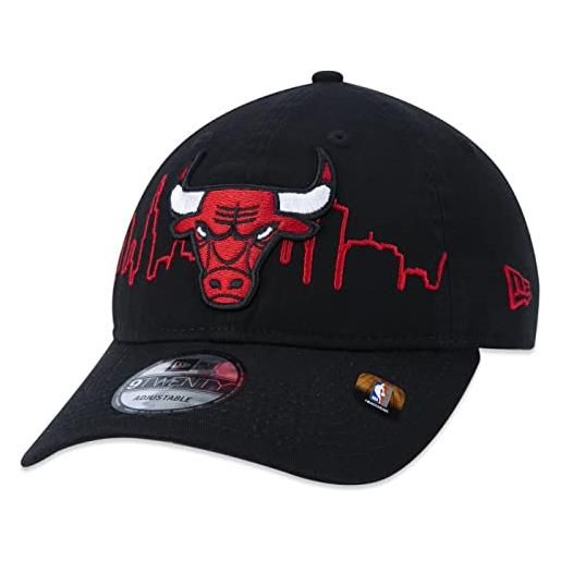 New Era cappellino 9twenty nba tip off bulls. Era berretto baseball curved brim cap taglia unica - nero