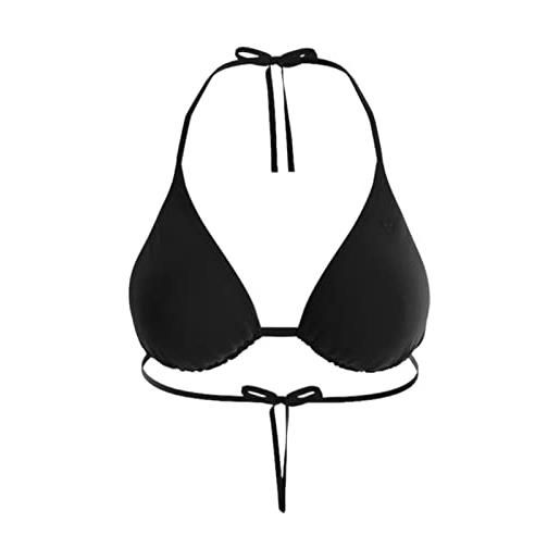 Guess beachwear costume da bagno donna triangolo e02j25 ly00k jblk nero