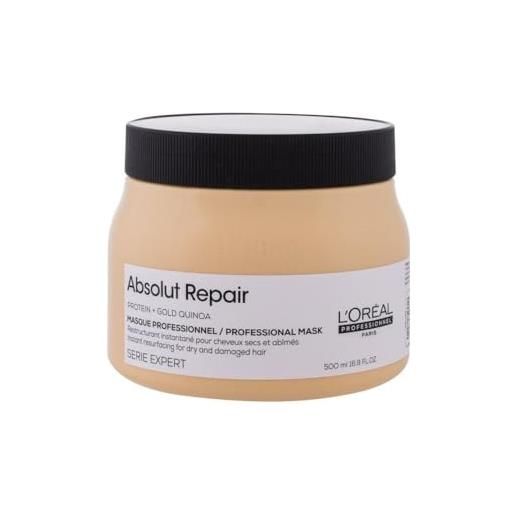 L'Oréal Paris l'oréal professionnel, gold quinoa + protein absolut maschera riparatrice 500ml