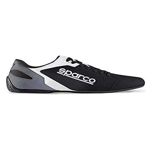 Sparco s00126344nrbi scarpe sl-17 taglia 44 nero bianco