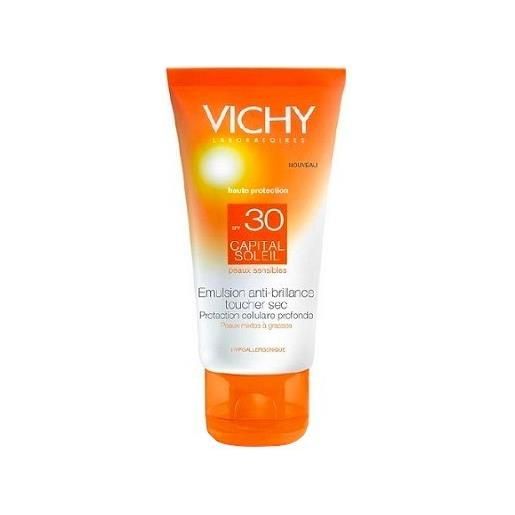 Vichy capital soleil crema protezione solare viso dry touch anti - lucidità spf 30 50 ml