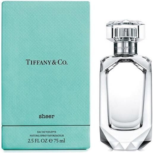 TIFFANY & CO. sheer - eau de toilette donna 75 ml vapo