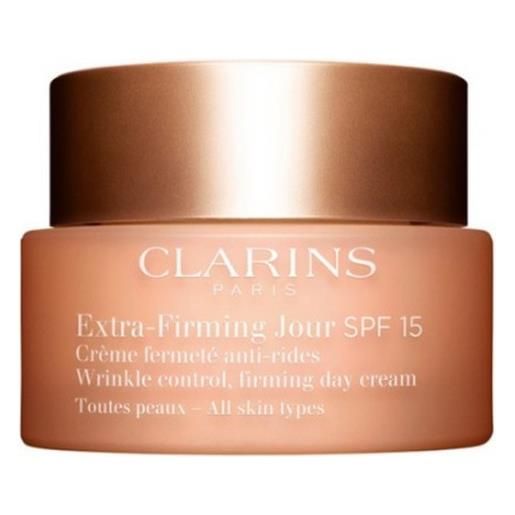 CLARINS extra-firming jour - crema antirughe giorno spf15 per tutti i tipi di pelle 50 ml