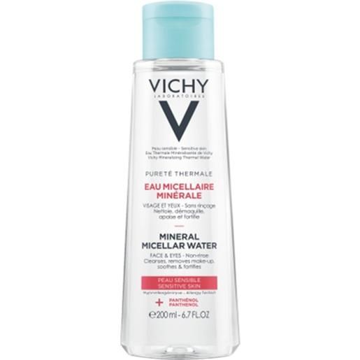 Vichy purete thermale - acqua minerale micellare struccante per pelle secca 200 ml