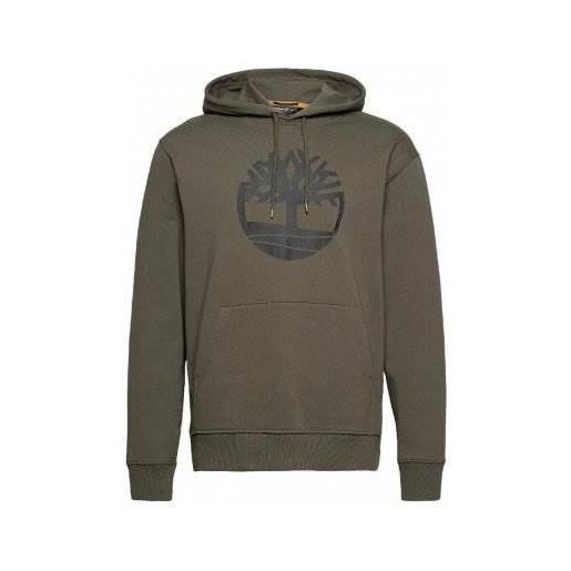 TIMBERLAND core logo p/o hood bb island - verde scuro