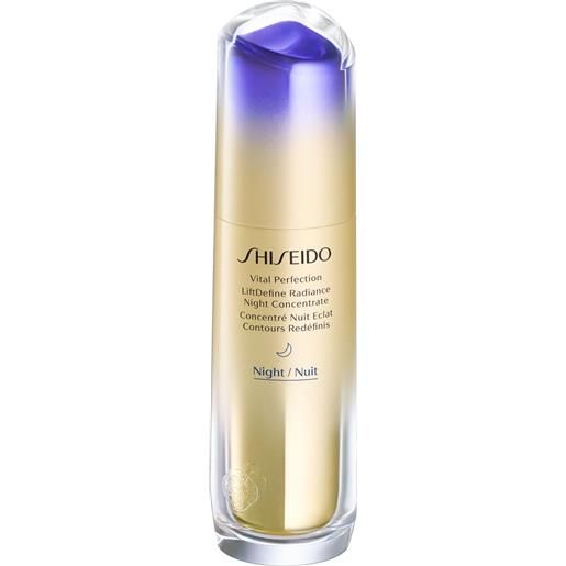 SHISEIDO vital perfection lift. Define radiance night concentrate 80ml