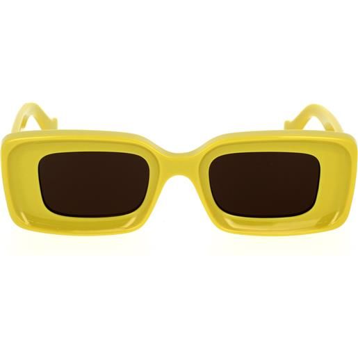 Loewe occhiali da sole Loewe chunky anagram lw40101i 39e