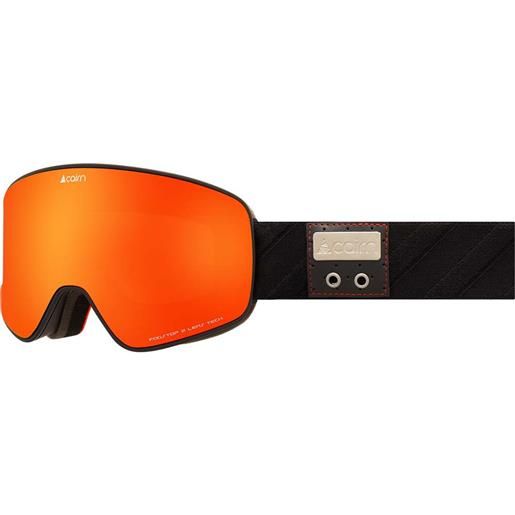 Cairn magnitude polarized ski goggles arancione, nero orange/cat3