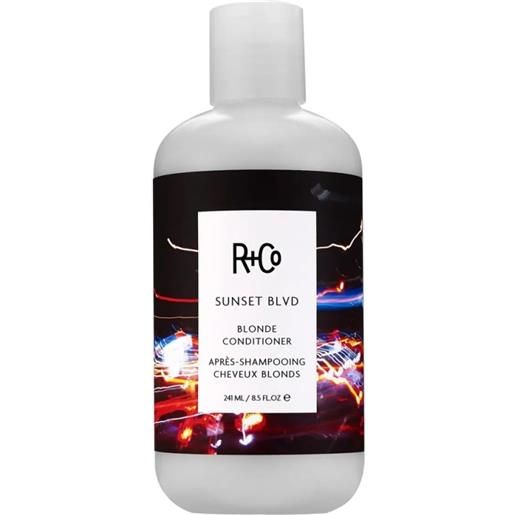 R+co sunset blvd daily blonde conditioner 241ml