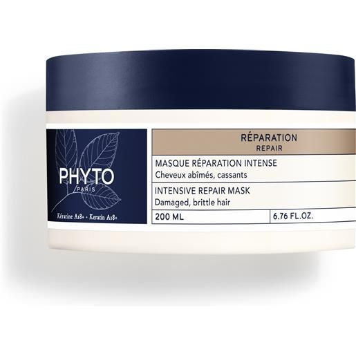 Phyto Phytoriparazione maschera rigenerante e nutriente alla cheratina botanica per capelli rovinati e fragili 200ml