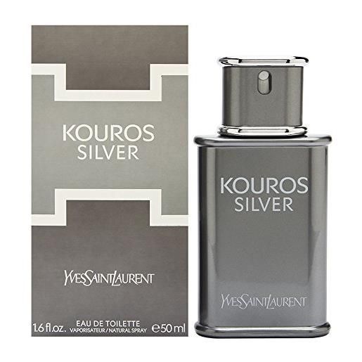 Yves saint laurent kouros silver eau de toilette, 50 ml