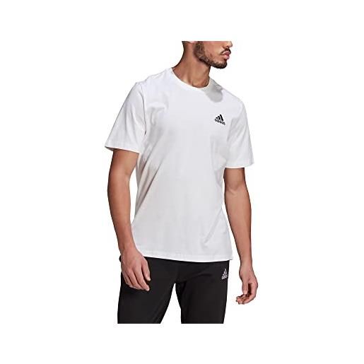 adidas m sl sj t, t-shirt uomo, white/black, xl