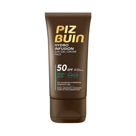 Piz Buin crema gel solare per il viso spf 50 hydro infusion (face sun gel cream) 50 ml