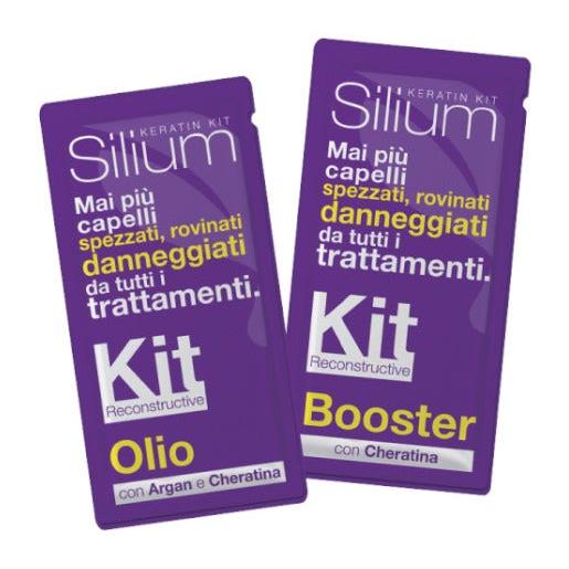 CARMA ITALIA SRL silium keratin kit reconstructive con olio di argan e cheratina 12 ml