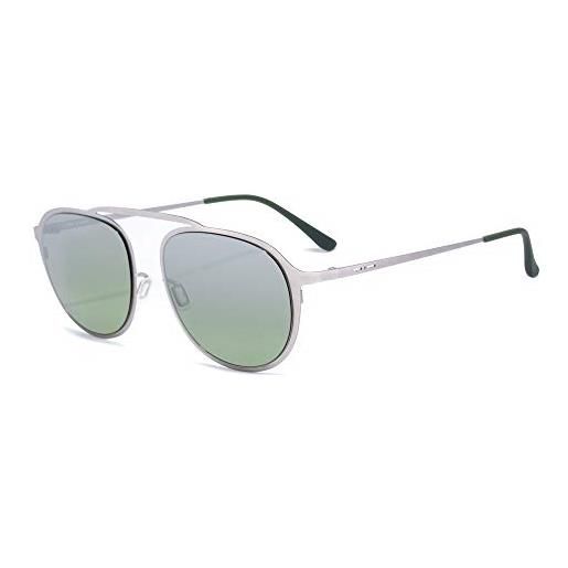 ITALIA INDEPENDENT 0251-075-sme occhiali da sole, argento (plateado), 53.0 uomo