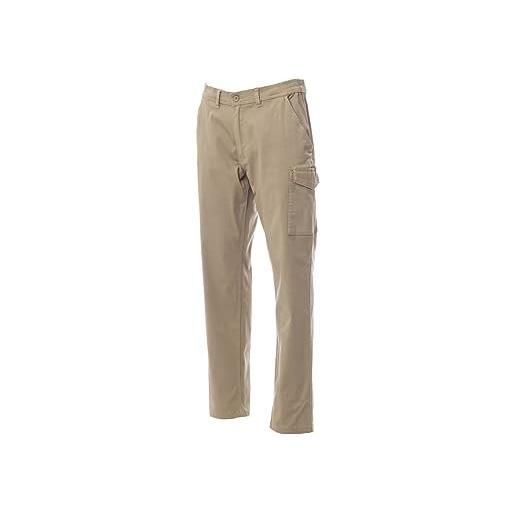 PAYPER pantaloni da lavoro elasticizzati estivi (l, nero)