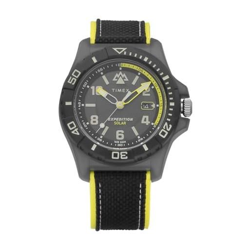 Timex orologio analogico al quarzo uomo con cinturino in tessuto tw2v66200