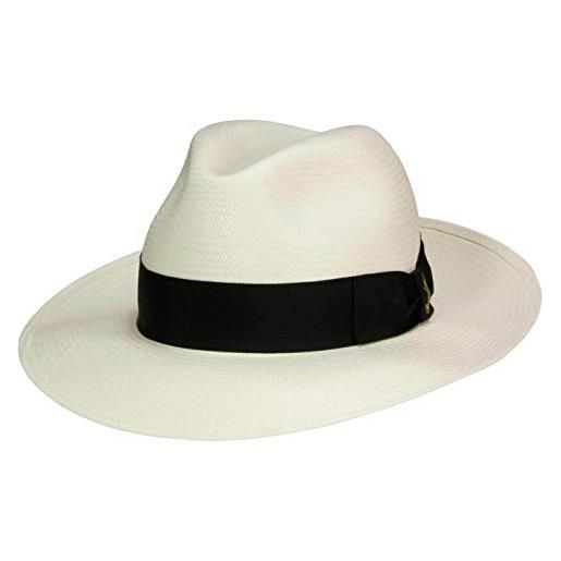 Borsalino - cappello fedora - uomo bianco 56