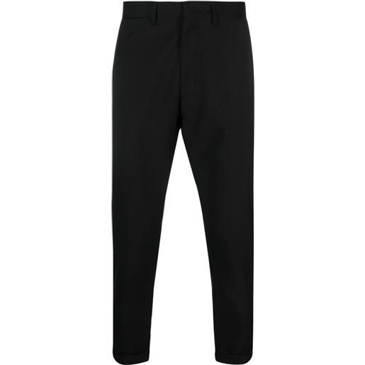 Low Brand pantaloni sartoriali crop - nero